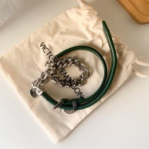 Dark Green Victoria Emerson Bracelet